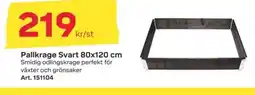 Byggmax Pallkrage Svart erbjuda