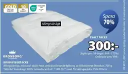 JYSK BRURI FIBERTÄCKE erbjuda