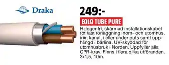 Bauhaus Eqlq Tube Pure 10m erbjuda