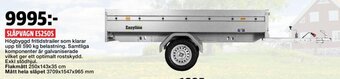 Bauhaus Släpvagn ES250S erbjuda