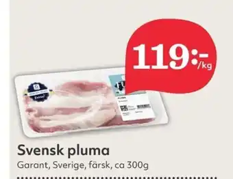 Hemköp Svensk pluma 1kg erbjuda
