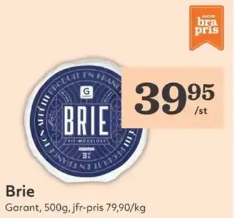 Hemköp Brie 500g erbjuda