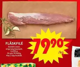 ICA Maxi Fläskfilé erbjuda