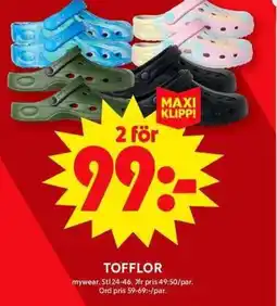 ICA Maxi Tofflor erbjuda