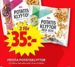 ICA Maxi ICA Frysta potatisklyftor erbjuda
