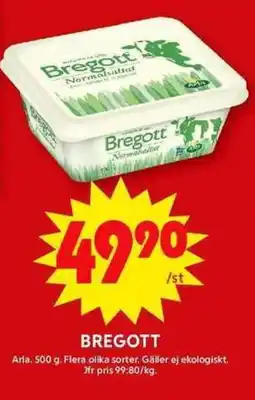 ICA Maxi ARLA Bregott erbjuda