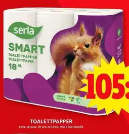 SERLA Toalettpapper