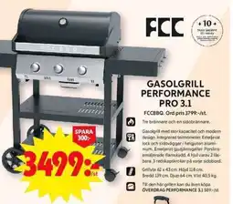ICA Maxi FCC Gasolgrill performance pro 3.1 erbjuda