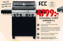 ICA Maxi FCC Gasolgrill chefs supreme 4.1 erbjuda