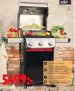 ICA Maxi WEBER Gasolgrill spirit e-310 erbjuda