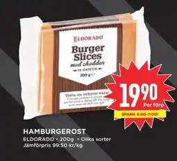 Willys ELDORADO Hamburgerost erbjuda