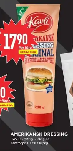 Willys KAVLI Amerikansk dressing erbjuda