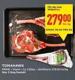 Willys Tomahawk erbjuda