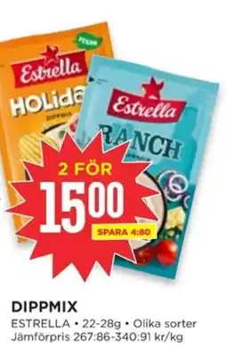 Willys ESTRELLA Dippmix erbjuda