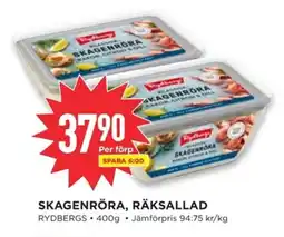 Willys RYDBERGS Skagenröra, räksallad erbjuda