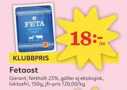 Hemköp GARANT Fetaost erbjuda
