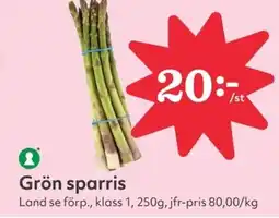 Hemköp Grön sparris erbjuda