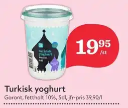 Hemköp GARANT Turkisk yoghurt erbjuda