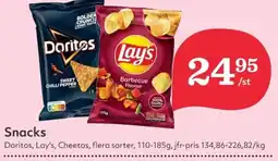 Hemköp Snacks erbjuda