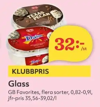 Hemköp Glass erbjuda