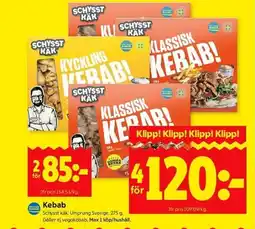 ICA Kvantum SCHYSST KÄK Kebab erbjuda
