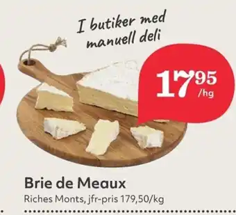 Hemköp Brie de Meaux 1hg erbjuda