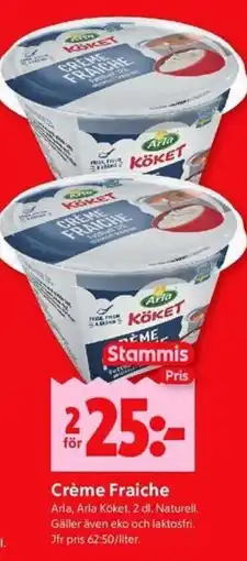 ICA Kvantum ARLA Crème fraiche erbjuda