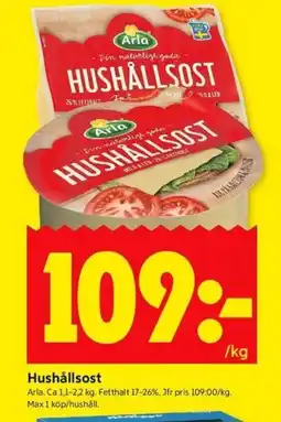 ICA Kvantum ARLA Hushållsost erbjuda