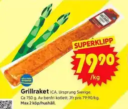 ICA Supermarket ICA Grillraket erbjuda