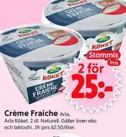 ICA Supermarket ARLA Crème fraiche erbjuda