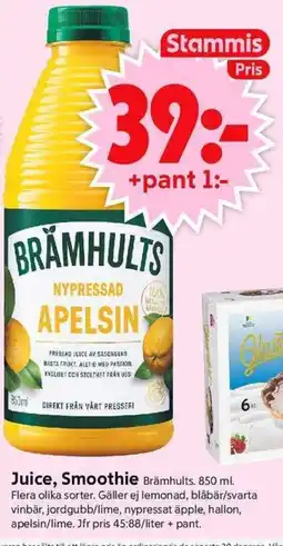 ICA Supermarket BRAMHULTS Juice, Smoothie erbjuda