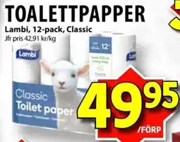 LAMBI Toalettpapper