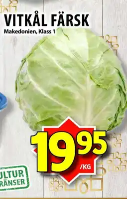 Matvärlden Tensta Vitkål färsk erbjuda