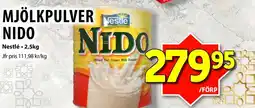 Matvärlden Tensta NESTLE Mjölkpulver nido erbjuda