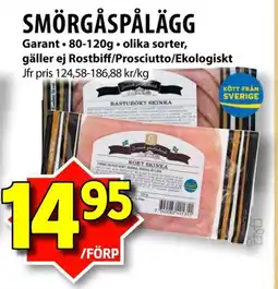 Matvärlden Tensta GARANT Smörgåspålägg erbjuda