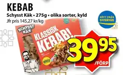 Matvärlden Tensta SCHYSST KÄK Kebab erbjuda