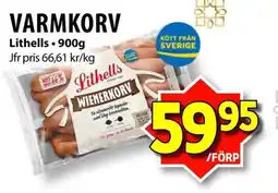 LITHELLS Varmkorv