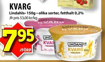 Matvärlden Tensta LINDAHLS Kvarg erbjuda