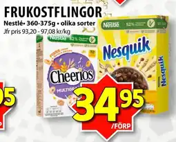 Matvärlden Tensta NESTLE Frukostflingorm erbjuda