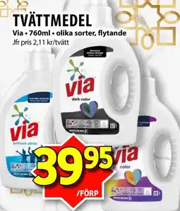 Matvärlden Tensta VIA Tvättmedel erbjuda