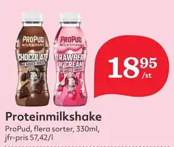 Östenssons PROPUD Proteinmilkshake erbjuda