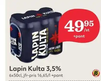 Lapin Kulta 3,5% 6x50cl