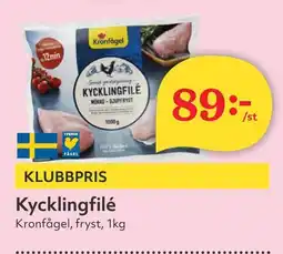 KRONFAGEL Kycklingfilé