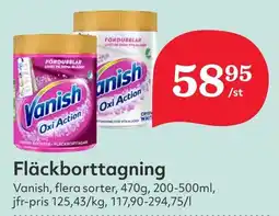 Östenssons VANISH Fläckborttagning erbjuda