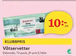 Östenssons ELDORADO Våtservetter erbjuda