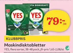 Östenssons YES Maskindisktabletter erbjuda