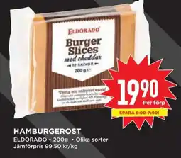 Willys HAMBURGEROST erbjuda