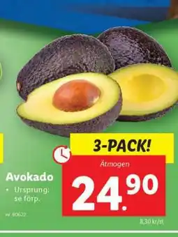 Lidl Avokado 3-pack erbjuda