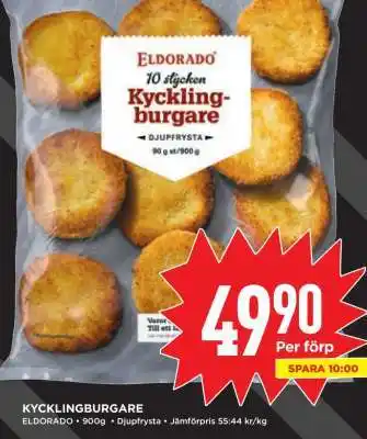 Willys KYCKLINGBURGARE erbjuda
