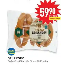 Willys Grillkorv erbjuda